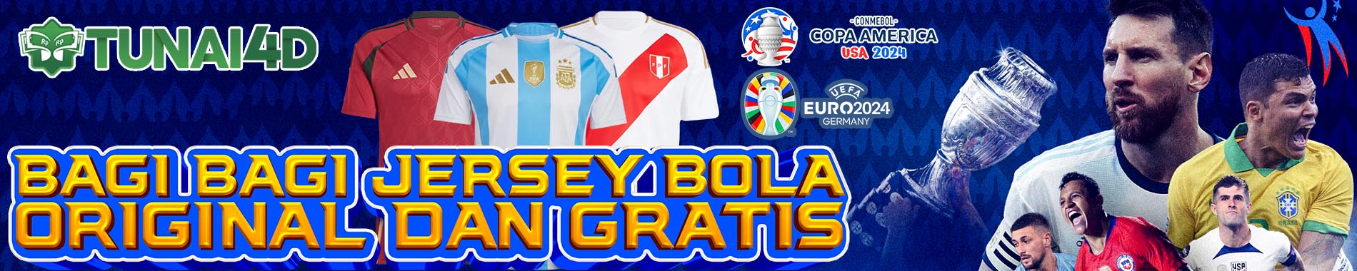 Bagi Bagi Jersey Bola ORI Gratis TUNAI4D